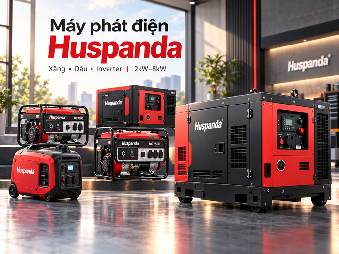 Máy phát điện Huspanda