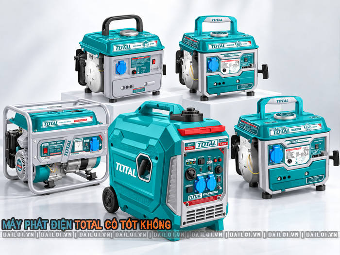 Đánh giá máy phát điện mini Total chạy xăng có tốt không?