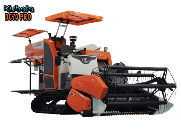 Máy gặt liên hợp Kubota DC70 Pro