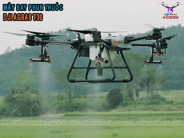 Máy bay phun thuốc Dji Agras T30