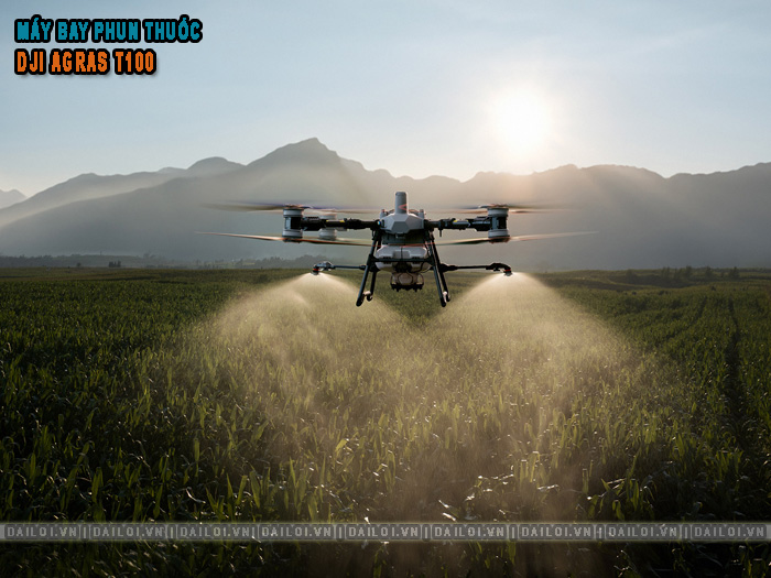 Máy bay phun thuốc DJI T100