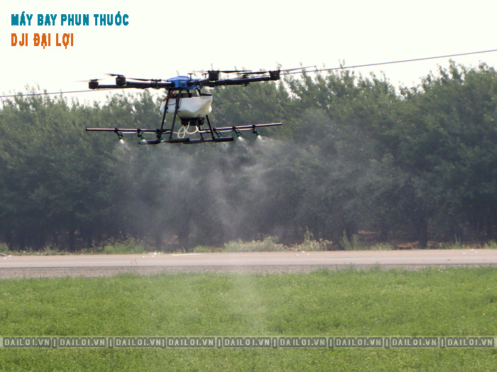 Cách sử dụng máy bay phun thuốc mini tiết kiệm pin và giảm lỗi