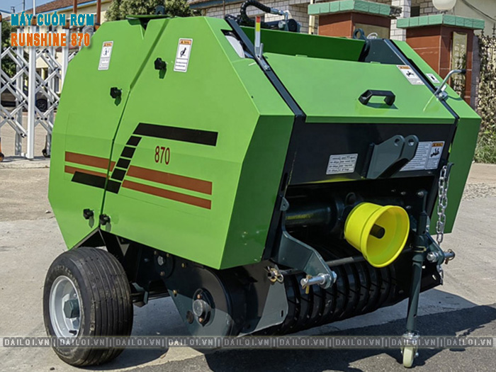 Máy cuốn rơm Runshine 870