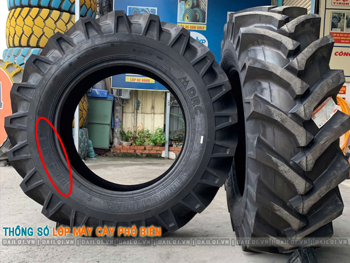 Thông số lốp máy cày phổ biến và cách đọc đúng