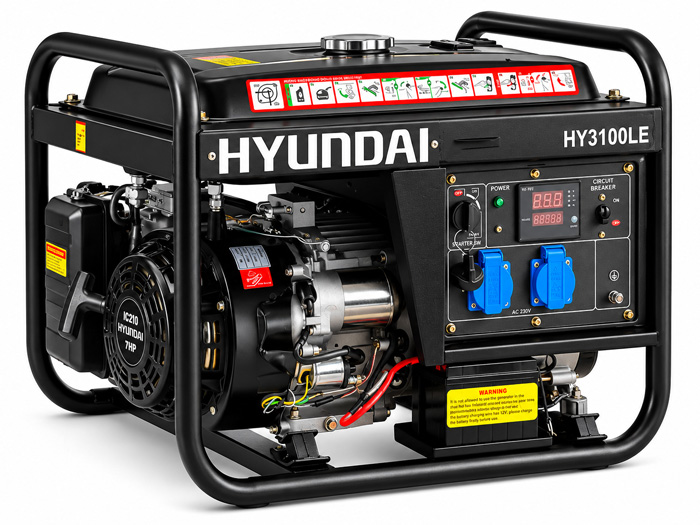 Máy phát điện Hyundai HY3100LE 2.8kW