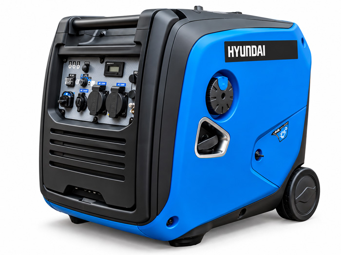 Máy phát điện Hyundai HY4000SIE 4kW chống ồn