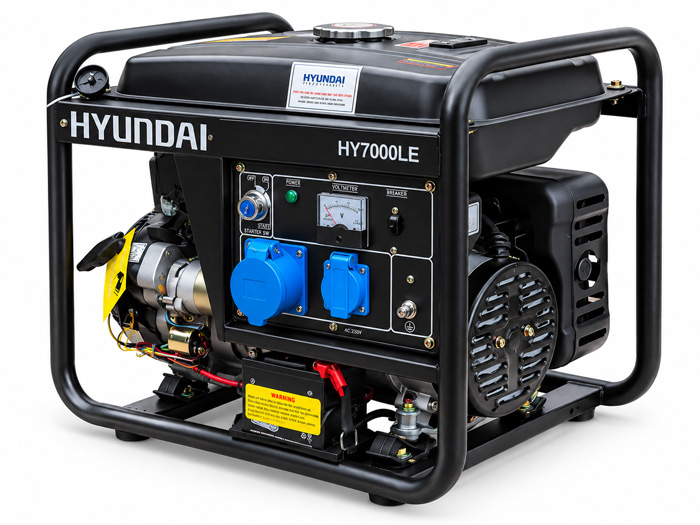 Máy phát điện Hyundai HY7000LE 5.5kW