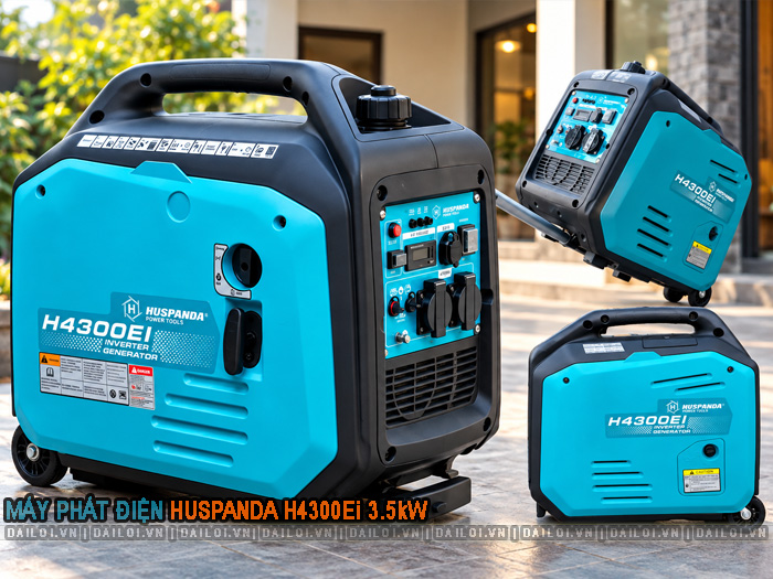 Máy phát điện Huspanda H4300Ei 3.5kW