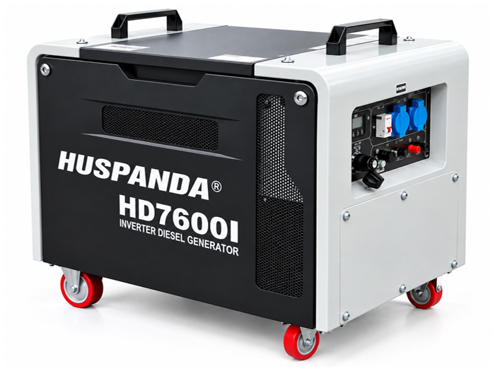 Máy phát điện Huspanda HD7600i 6kW chạy dầu