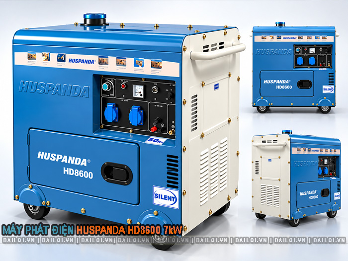 Máy phát điện Huspanda HD8600 7kW