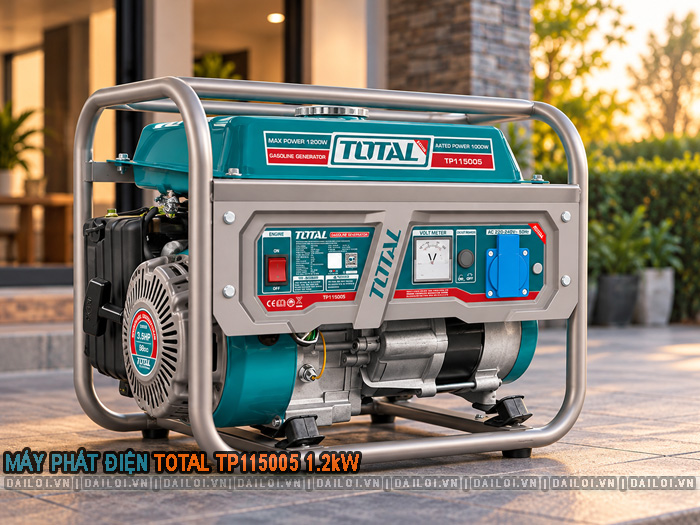 Máy phát điện Total TP115005 1.2kW