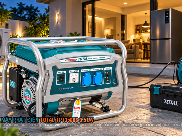 Máy phát điện Total TP135006 3.5kW