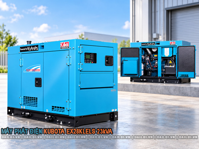 Máy phát điện Kubota EX28KLELS 23kVA