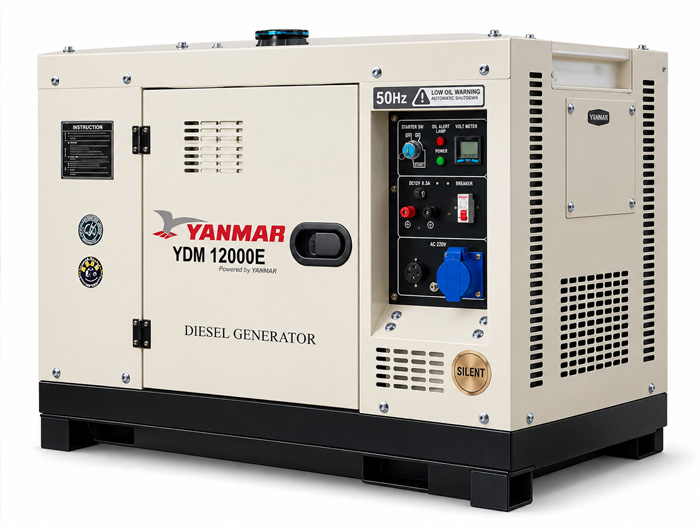 Máy phát điện Diesel Yanmar YDM12000E 11kVA