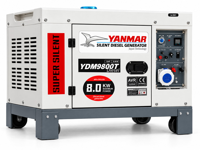 Máy phát điện Diesel Yanmar YDM9800T 8kVA
