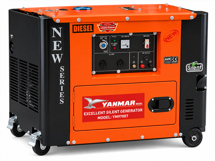 Máy phát điện Diesel Yanmar YM9700T 6kW