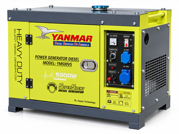 Máy phát điện Diesel Yanmar YM500VS 5kVA