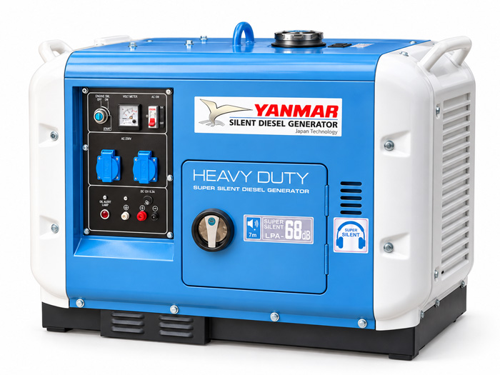 Máy phát điện Diesel Yanmar YM7500DGS 5kW